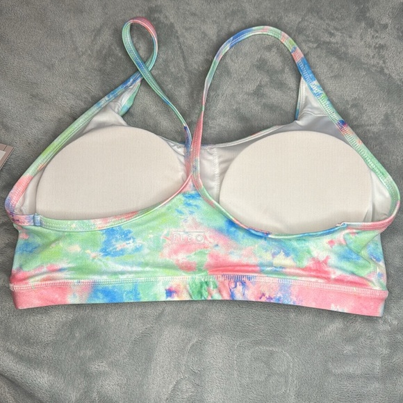 🎯NWT Fleo Cami Sports Bra Cloud Wish Size Large - Picture 5 of 9
